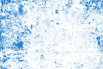 Blue and white grunge vintage texture background.