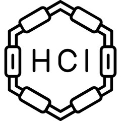 Hydrochloric Acid Icon