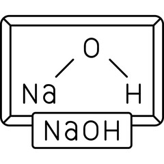 Sodium Hydroxide Icon