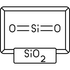 Silicon Dioxide Icon