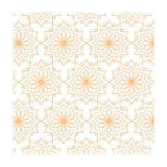 Mandala art Seamless Pattern Illustration
