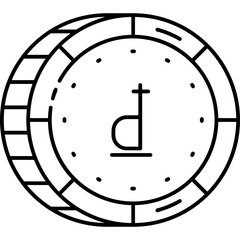 Vietnamese Dong Icon