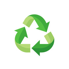 Obraz premium Green Recycle Symbol for EcoFriendly Initiatives, Environmental Awareness and Sustainable Living Promotion