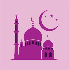 Elegant Eid Mubarak Shape Vector – Perfect for Cards, Banners, and Social Media