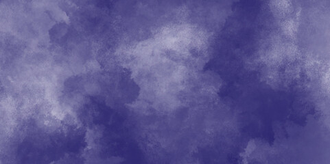 Dark violet watercolor abstract soft effect grunge graphics art pattern background texture, violet blue unique quality luxurious grungy old rough paper vintage style color stain vector illustration.