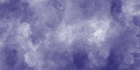 Dark violet watercolor abstract soft effect grunge graphics art pattern background texture, violet blue unique quality luxurious grungy old rough paper vintage style color stain vector illustration.