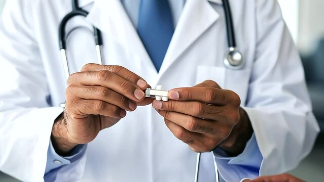 Pharmacist Educating Patient on Diabetes Medication Management