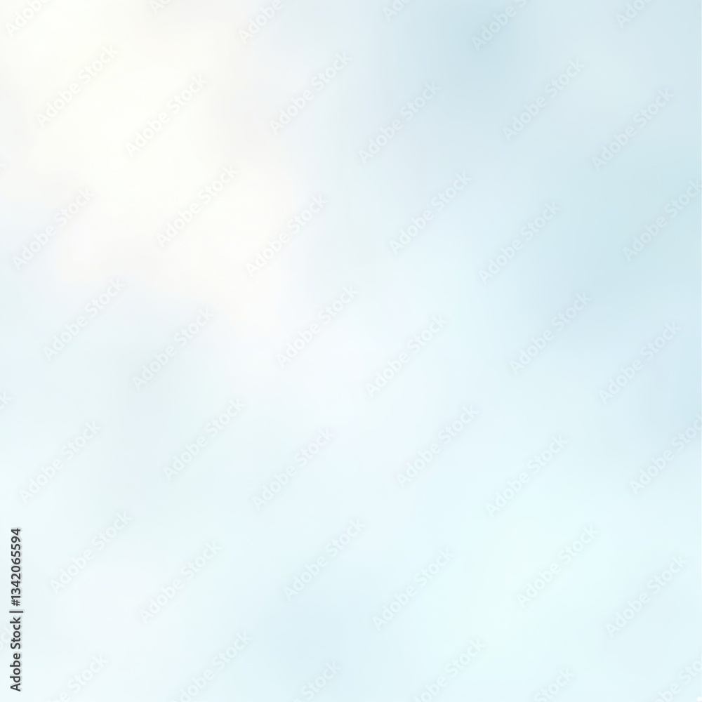 Poster delicate, soft abstract light blue background. gentle gradient with light leaks, glows. transparent 