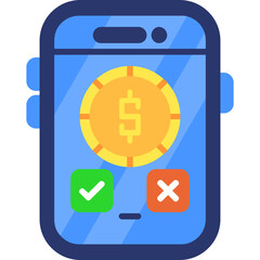 Obraz premium Payment confirmation Icon
