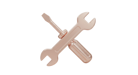 Isolated Screwdriver and Wrench