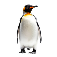 Obraz premium Penguin, seabird, on a transparent background