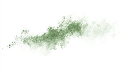 Fototapeta premium Abstract green watercolor splash with soft edges, suitable for backgrounds or design projects