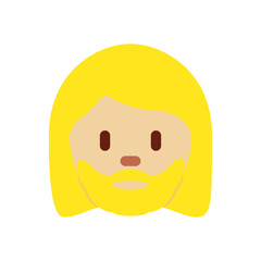 Blonde Bearded Person
