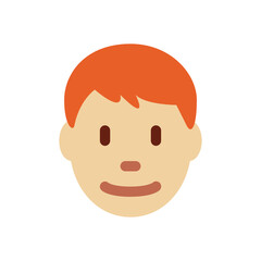 Male Face (Red Hair)
