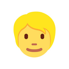 Person with Blonde Hair (Light Skin Tone)
