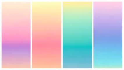 Obraz premium Gradient pastel color background