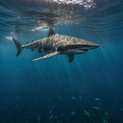 Fototapeta premium great white shark