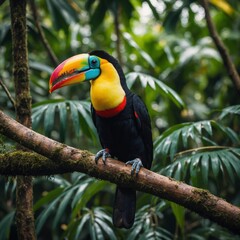 Obraz premium toucan on a branch