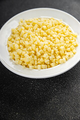 mozzarella cheese for pizza grated cheese fine fresh tasty food dish delicious gourmet food background on the table rustic food top view copy space
