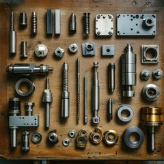 Precision Engineering: A Collection of Metal Parts