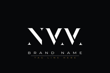 NMM abstract letter logo design. This logo is designed by three abstract letters