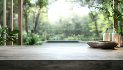 Serene Spa Bathroom Design Tranquil Oasis with Natural Elements