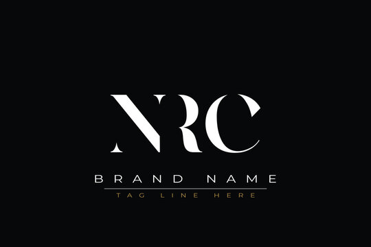 NRC abstract letter logo design. This logo is designed by three abstract letters