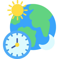 Time zone Icon