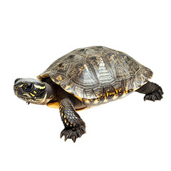 Obraz premium Turtle, on a transparent background