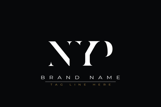NYP abstract letter logo design. This logo is designed by three abstract letters