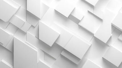 Abstract white background with clean geometric lines and smooth light gradients, perfect for a minimalist style