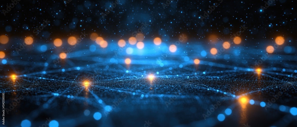 Poster abstract network visualization: a digital universe of connections and data