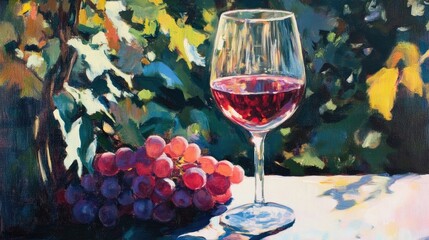 A Glass of Wine