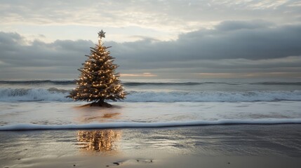 Beach Christmas Tree