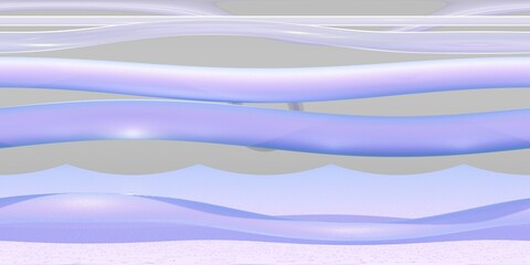 pearl material, HDRI environment map, 360 degrees, space illustration, gradient shimmers with purple and blue colors