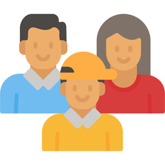 Fototapeta premium Family Icon