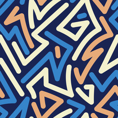 Lightning Maze High Voltage Electric Abstraction Background