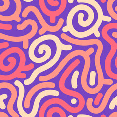 Bubble Dance Playful Abstract Background