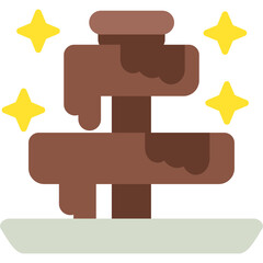 Chocolate fountain Icon