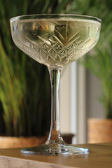 glass of champagne