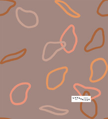 abstract shape illustration for print