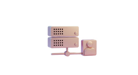 Isolated Server Connection with User Icon
