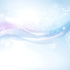 Abstract Flowing Light Waves.