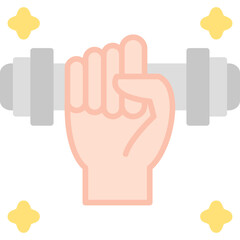Obraz premium Dumbbell Icon