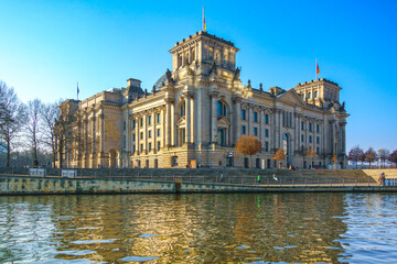Fototapeta premium The Reichstag Building Berlin, Germany