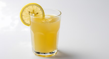 Refreshing Iced Lemon Tea Drink
