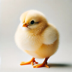 Fototapeta premium baby chicken and egg