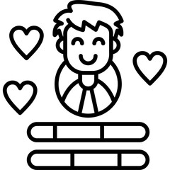 Log In Icon Vector Element