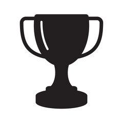 Trophy cup icon, winner cup, victory cup icon. Reward symbol sign for web and mobile.