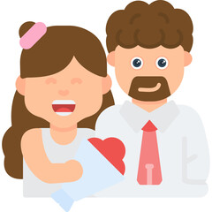 Dating Icon Vector Element
